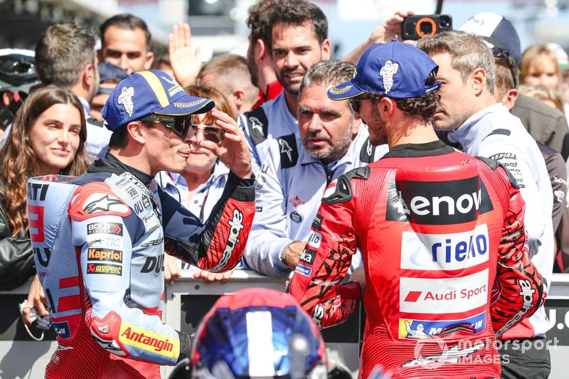 Marc Marquez, Gresini Racing, Francesco Bagnaia, Ducati Team