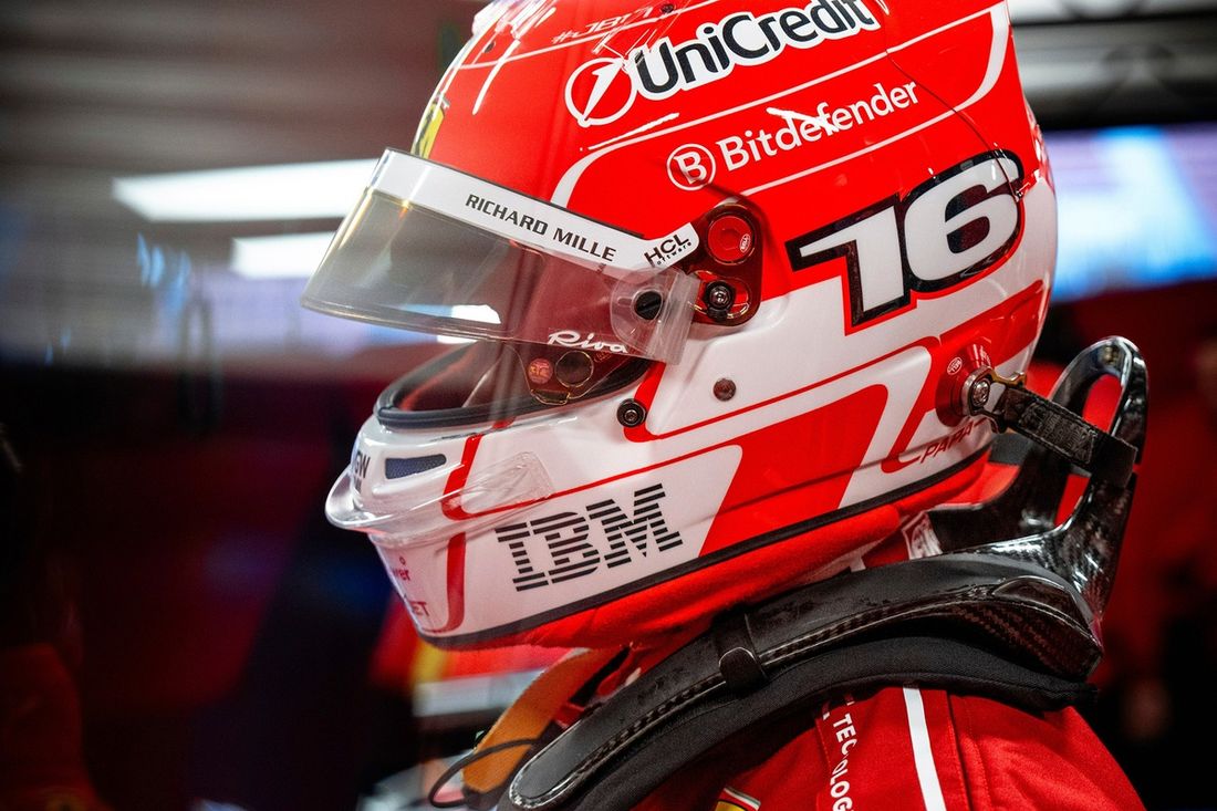 Charles Leclerc, Ferrari, test de Barcelona