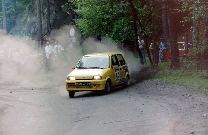 Marek Boryczka, Adam Wyszkowski, Fiat Cinquecento Sporting