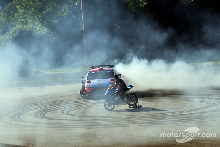 Celestino Vietti, Sky Racing Team VR46, Dani Sordo, Hyundai I20 Coupe WRC
