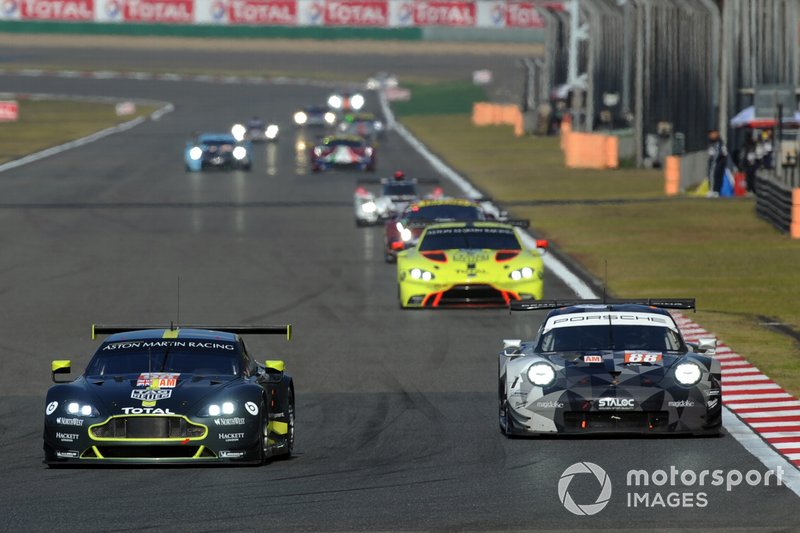 #98 Aston Martin Racing Aston Martin Vantage: Paul Dalla Lana, Pedro Lamy, Mathias Lauda 