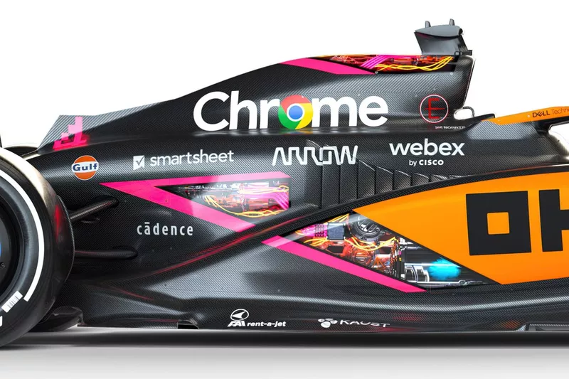 Decoración Especial McLaren MCL36 Singapore GP 