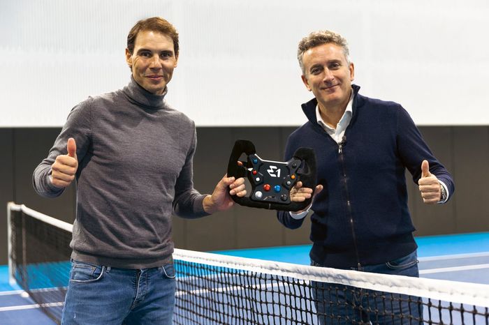 Rafa Nadal, Team Nadal y Alejandro Agag, Presidente E1