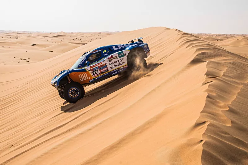#227 Coronel Dakar Team Century: Tim Coronel, Tom Coronel