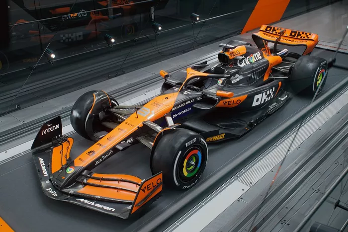 Oscar Piastri, decoración McLaren