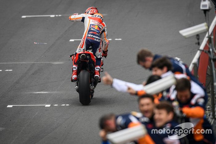 Ganador de la carrera Marc Márquez, Repsol Honda Team