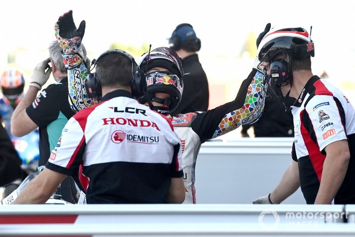 Ganador de la pole Takaaki Nakagami, Team LCR Honda