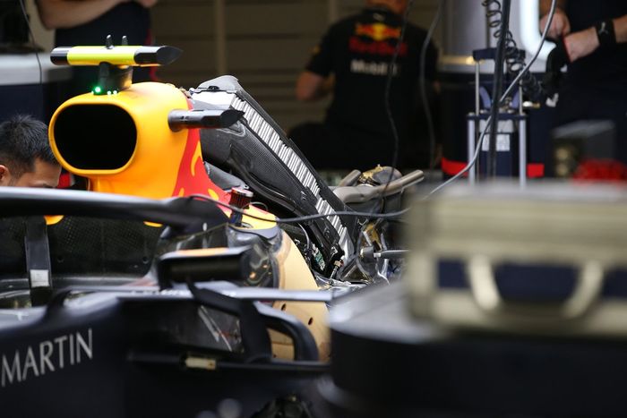 Toma de aire del Red Bull Racing RB15