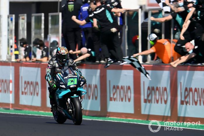 Ganador Franco Morbidelli, Petronas Yamaha SRT