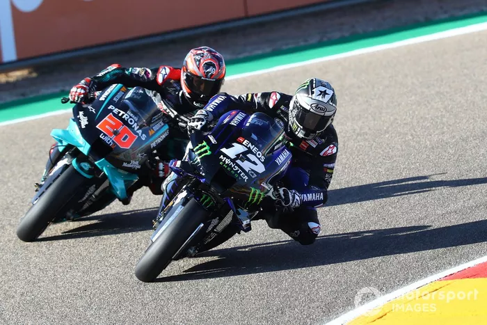 Maverick Vinales, Yamaha Factory Racing, Fabio Quartararo, Petronas Yamaha SRT