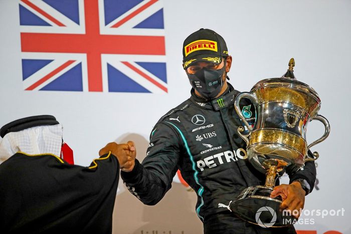 Más victorias (95): Lewis Hamilton, Mercedes-AMG F1 (GP de Bahrein)