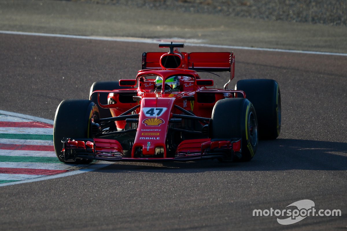 Mick Schumacher, Ferrari SF71H