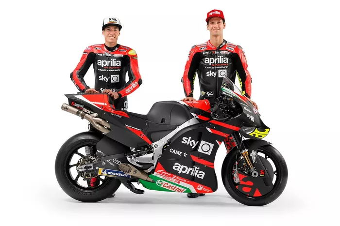 Aleix Espargaro y Lorenzo Savadori, Aprilia Racing Team Gresini