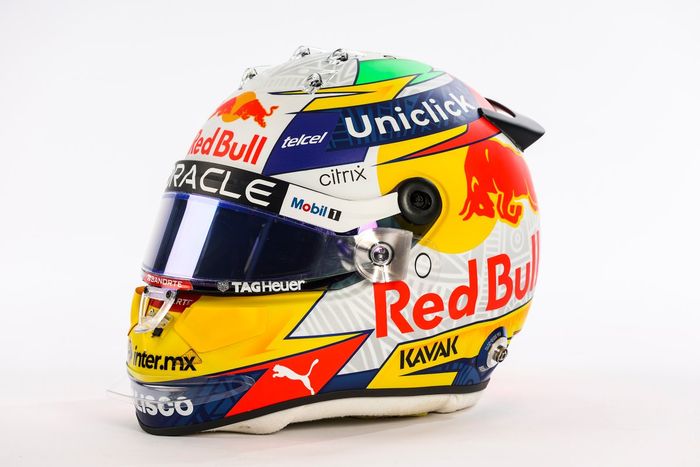 Casco de Sergio Pérez, Red Bull Racing