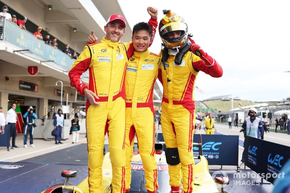 #83 AF Corse Ferrari 499P: Robert Kubica, Robert Shwartzman, Yifei Ye