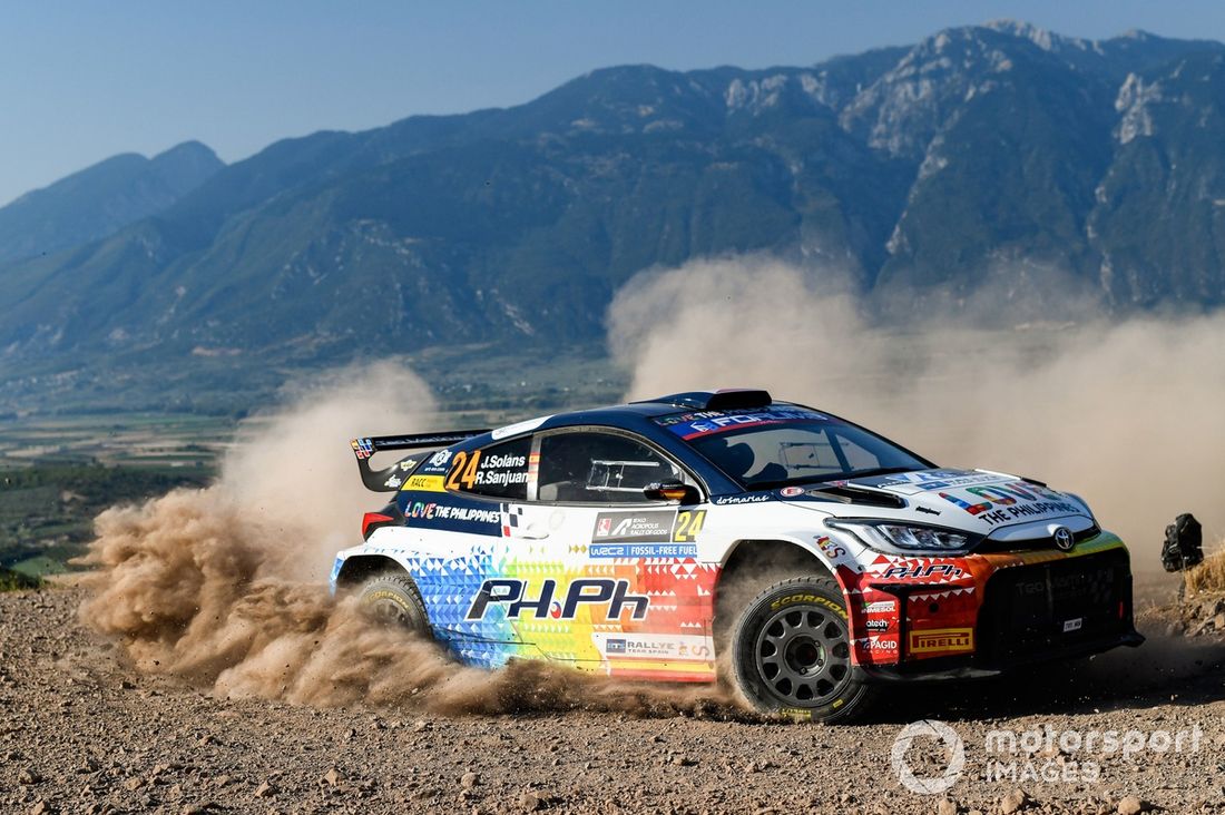 Jan Solans, Rodrigo Sanjuan, Toyota GR Yaris Rally2