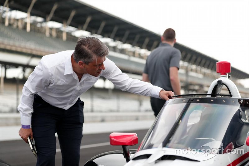 Aeroscreen-Test: Will Power, Team Penske Chevrolet