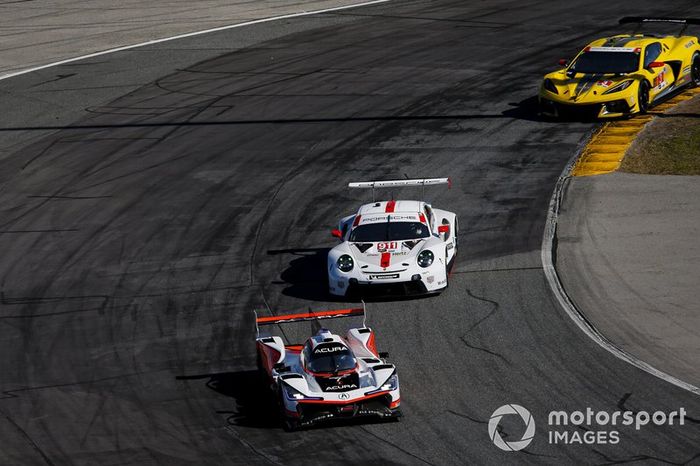 #7 Acura Team Penske Acura DPi, DPi: Helio Castroneves, Ricky Taylor, Alexander Rossi, #911 Porsche GT Team Porsche 911 RSR - 19, GTLM: Matt Campbell, Nick Tandy, Fred Makowiecki