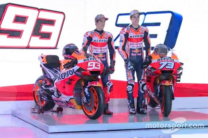 Alex Marrquez, Marc Marquez, Repsol Honda Team, presentación