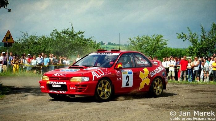 Gianmarino Zenere, Sauro Farnocchia, Subaru Impreza 555 Rajd Polski 1998