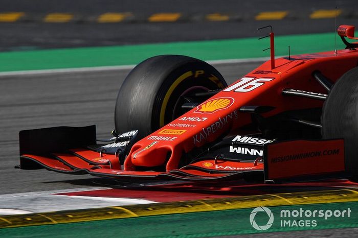 Morro y alerón del Ferrari SF90