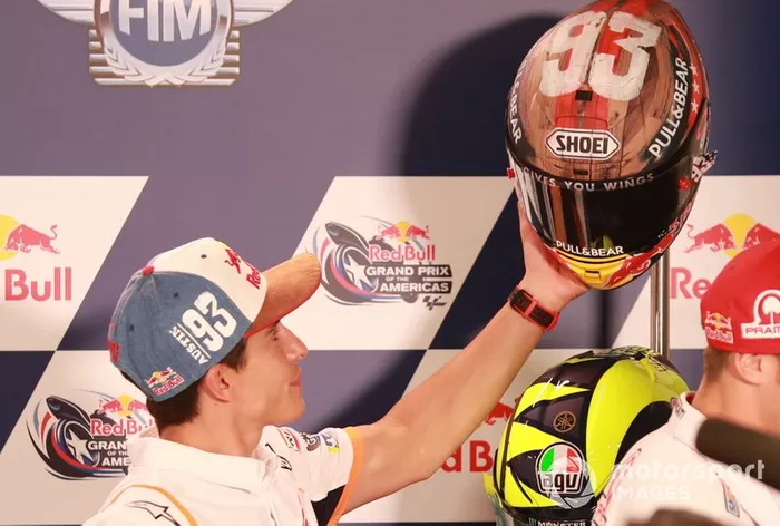 Le casque de Marc Márquez