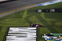 Austin Dillon, Richard Childress Racing Chevrolet Camaro, burnout, grass