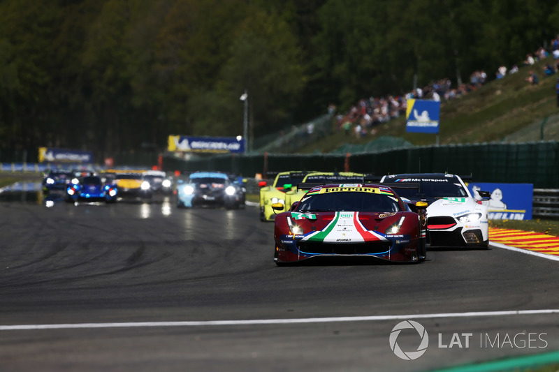 #71 AF Corse Ferrari 488 GTE EVO: Davide Rigon, Sam Bird
