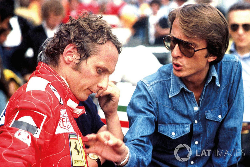 Niki Lauda e Luca Di Montezemolo