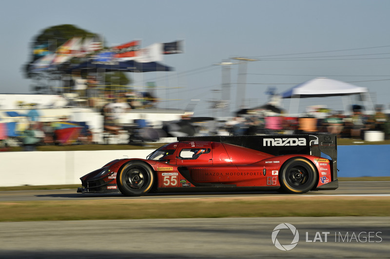 #55 Mazda Team Joest Mazda DPi, P: Jonathan Bomarito, Spencer Pigot, Harry Tincknell