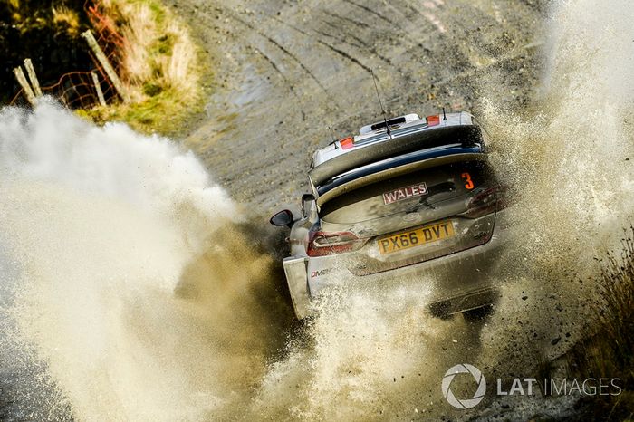 Elfyn Evans, Daniel Barritt, Ford Fiesta WRC, M-Sport