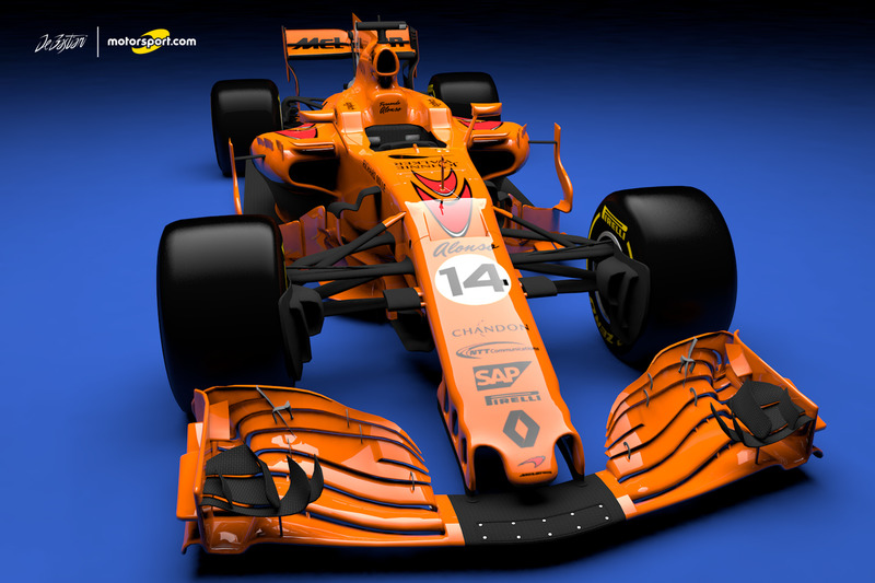 Designstudie: McLaren-Renault 2018