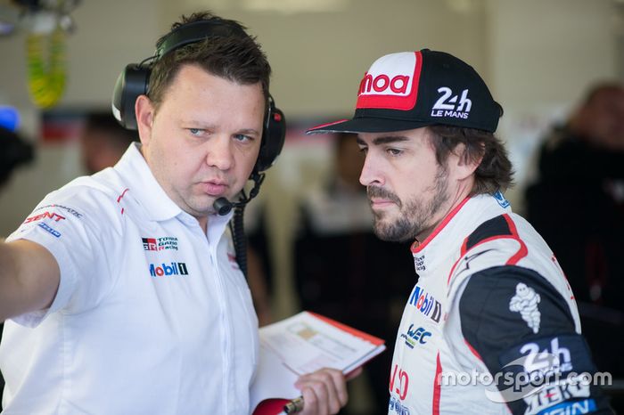 #8 Toyota Gazoo Racing Toyota TS050: Fernando Alonso