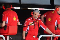 Maurizio Arrivabene, director del equipo Ferrari
