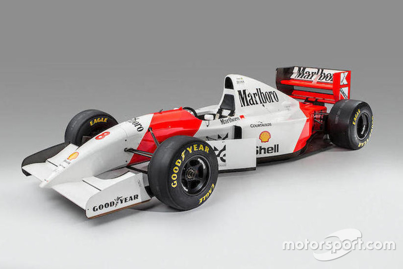 1993 McLaren-Cosworth Ford MP4/8A of Ayrton Senna