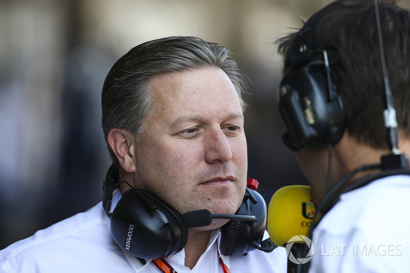 Zak Brown,Director ejecutivo McLaren Technology Group