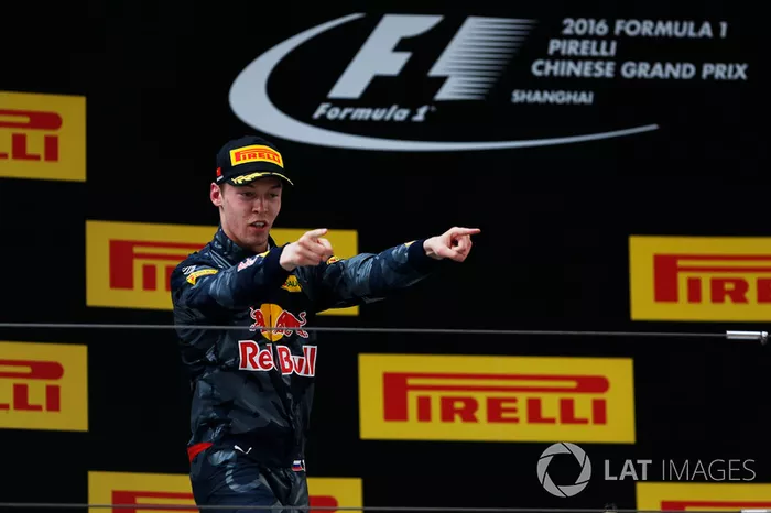 Daniil Kvyat, Red Bull Racing, tercer lugar