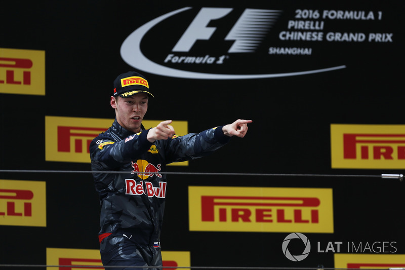 Daniil Kvyat, Red Bull Racing, third place