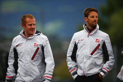 Romain Grosjean, Haas F1 Team, pist yürüyüşü