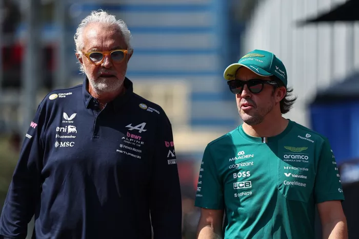 Fernando Alonso, Aston Martin Racing, Flavio Briatore, Executive Advisor of Alpine F1