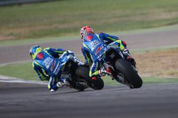 Maverick Viñales, Team Suzuki Ecstar MotoGP, Aleix Espargaró, Team Suzuki Ecstar MotoGP