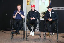 Charlie Kimball, Scott Dixon and Mike Hull