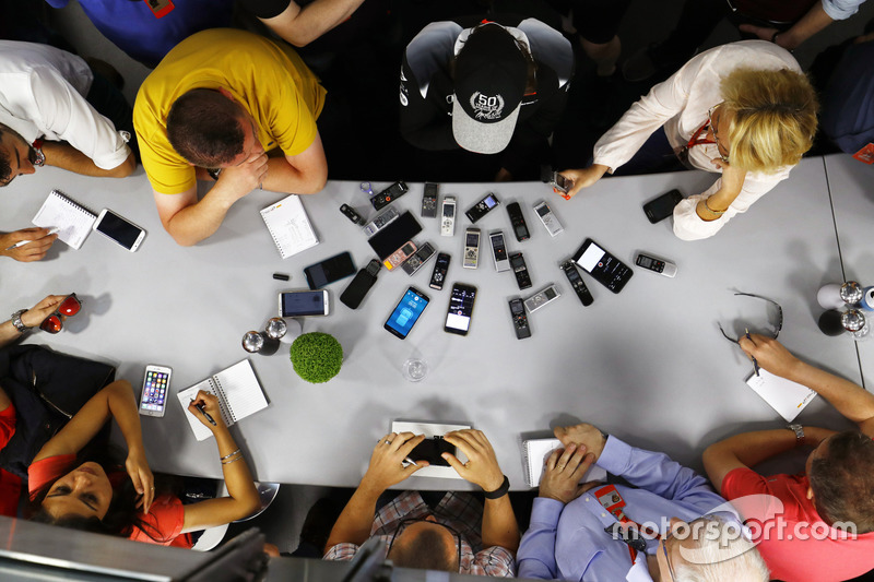 Medienrunde mit Fernando Alonso, McLaren
