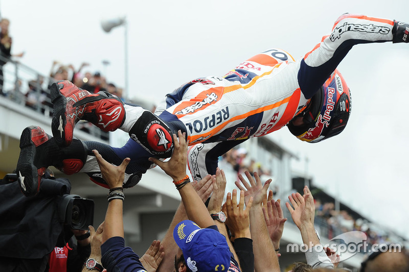Il vincitore Marc Marquez, Repsol Honda Team