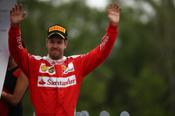 secondo posto per Sebastian Vettel, Scuderia Ferrari SF16-H