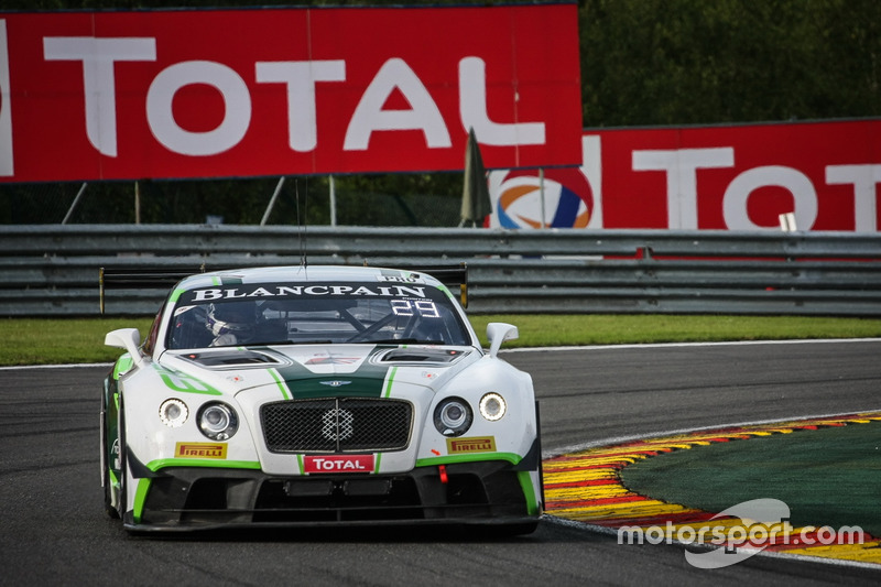 #8 Bentley Team M-Sport, Bentley Continental GT3: Andy Soucek, Wolfgang Reip, Maxime Soulet