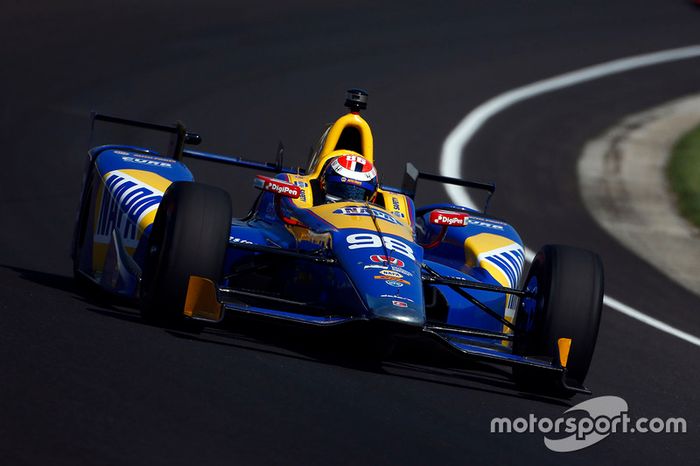 #98 Alexander Rossi, NAPA Auto Parts-Curb / Honda