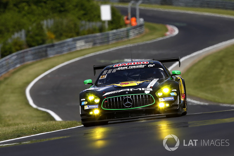 #8 Haribo Racing Team, Mercedes-AMG GT3: Uwe Alzen, Lance David Arnold, Maximilian Götz, Renger van 