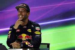 Conferencia de prensa: tercera posición Daniel Ricciardo, Red Bull Racing