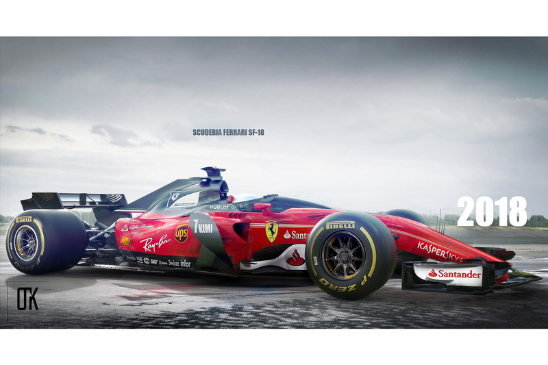 Ferrari 2018, shield, konsept tasarım